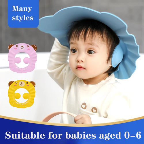 Gentle Newborn Shower Shield Hat