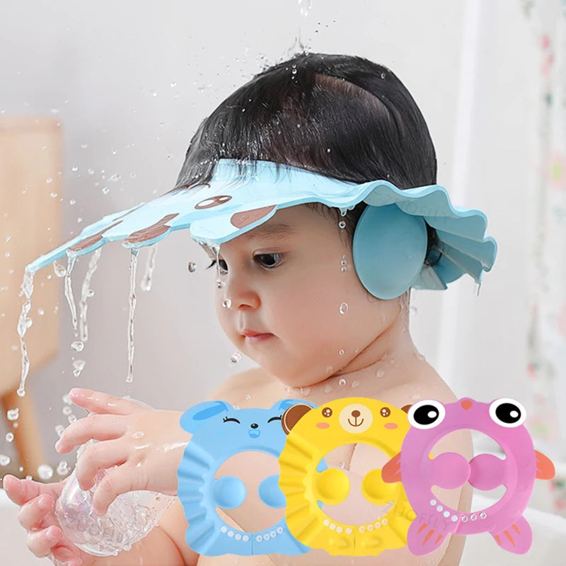 Gentle Newborn Shower Shield Hat